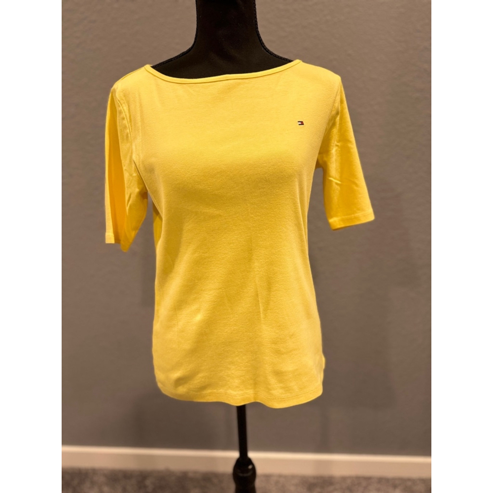 Tommy Hilfiger Yellow Short Sleeve Tee